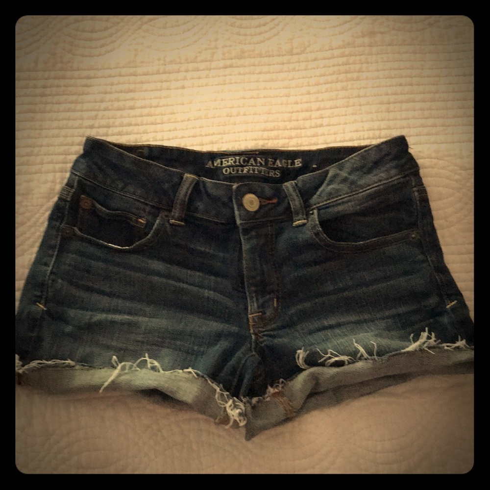AMERICAN EAGLE 🦅 OUTFITTERS CUT OFF SHORTS SZ:6